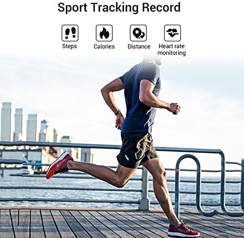 SDFGH нараквица Smart Band Men Fitness Tracker Активност SmartWatch Монитор во реално време 5 во 1 педометар Спортски рачен зглоб