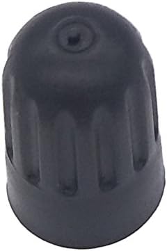 Црн TPMS гуми вентил стебло долги капачиња долга пластична капа со гумена заптивка за TR20008 10 QTY