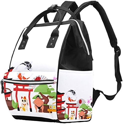 Јапонски Традиционални Предмети Торба За Пелени Ранец За Рамо Торби За Менување