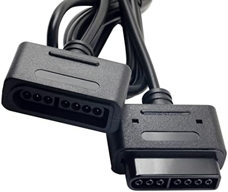 Кабел за продолжување на контролорот на Whiteeen 2PCS 1,8 метар/ 6ft за SNES Super Nintendo System за забава