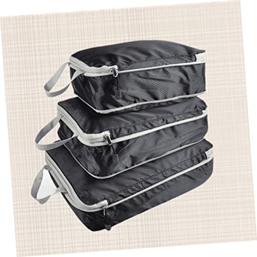 Valiclud 3 парчиња патент за носење постелни куфери ќебе облека за патувања за чување торби за чување на торбички clo pillow Големи