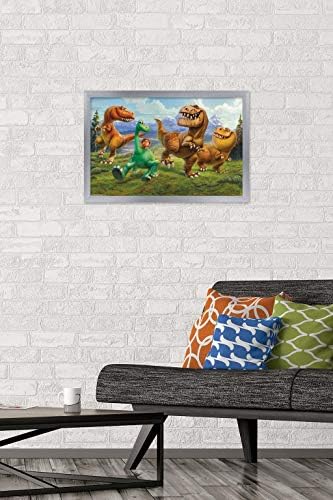 Trends International Disney Pixar The Good Dinosaur - Group Wall Poster, 22.375 X 34, Premium Poster & Mount Bundle