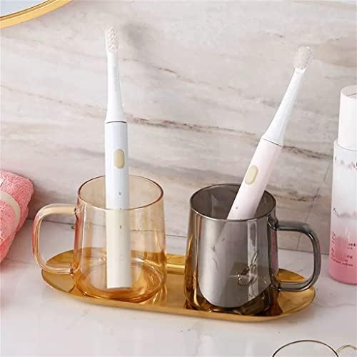 Mxiaoxia двојка чаша за миење садови за уста сет за домаќинства за заби за заби за заби цилиндер за четкање за четки за заби