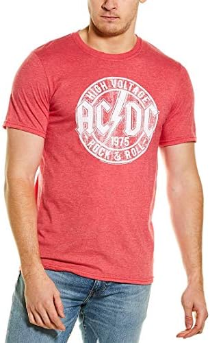 ACDC тешки метални рокенрол бенд Високо напонски рокенрол маица за возрасни маица
