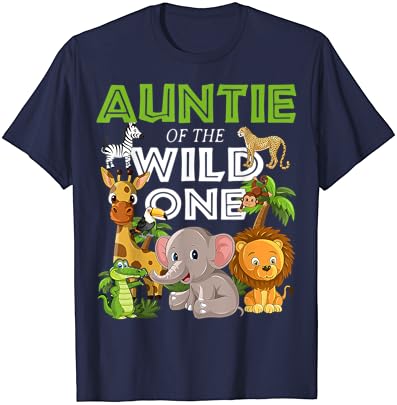 Тетка на дивата зоолошка зоолошка градина сафари џунгла lубовници маица