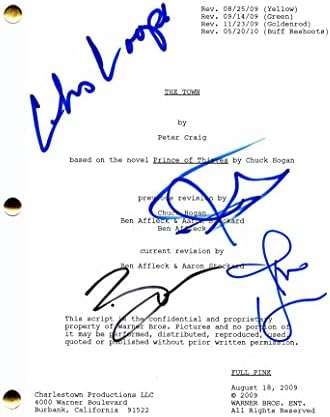 Бен Афлек, ereереми Реннер, Крис Купер и Jonон Хам Кастинг потпишаа Autograph - Силен филм за скрипта во градот - Посебно: Ребека Хол,