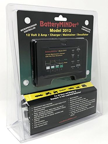 BatteryMinder 2012: 12 Волт -2 засилувач на батерии, одржувач на батерии и десулфатор на батерии - дизајниран за автомобили, камиони, мотоцикли,