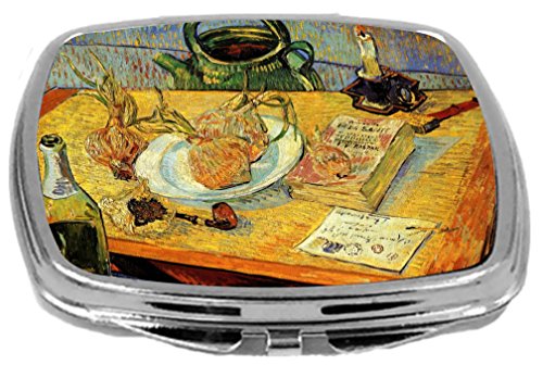 Компактно огледало на Рики Најт, ван Гог уметничка цевка за животна табла