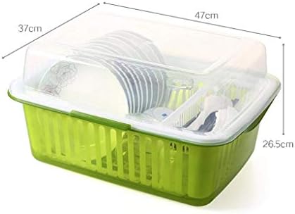 PDGJG Зелен сад решетката - кујна за складирање на кујна за складирање на кујна пластична преносна кабинета за прибор за јадење
