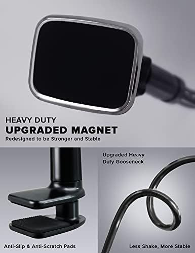 Дебрендирани производи Магнетски држач за монтирање на телефонски држачи - Магнетски штанд со тешки, телефонски додатоци за кревет, биро,