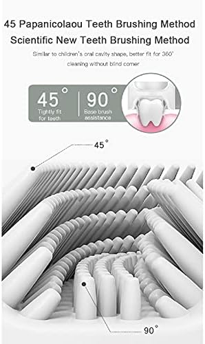 Чистење на алат за 360° Четка За Заби Темелно Детски Рачни Четки За Заби Во Форма На Буквата У Чувствителни Заби