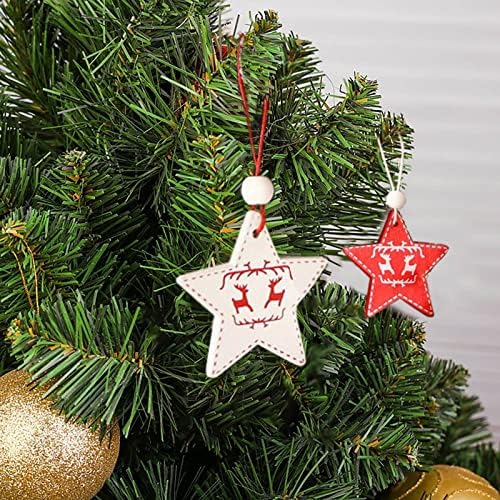 Гарланд мантија куки мали насликани 2022 сет декорација дрво приврзок ангел Божиќен дрвен комбинација дома