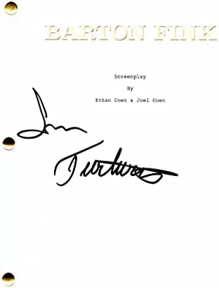 Turон Туртуро го потпиша филмскиот скрипта Бартон Финк - Исус Големиот Лебовски, направете ја вистинската работа, преминување на Милер, брат,