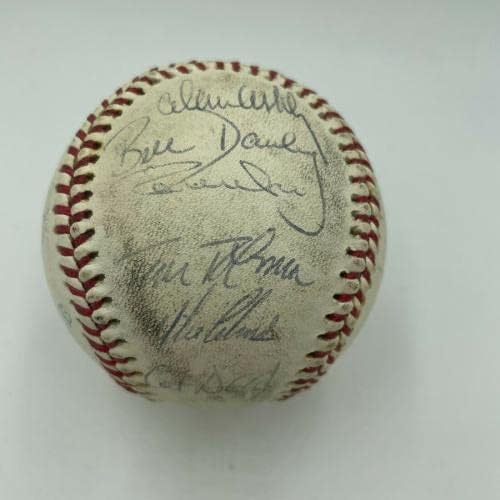 Нолан Рајан 1983 Тимот На Хјустон Астрос Потпиша Автограмирани Гроздобер Бејзбол-Автограмирани Бејзбол Топки