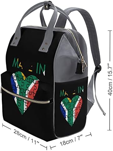 Направени Во Јужна_африка Торба За Пелени Ранец Водоотпорна Мама Торба Ранец Со Голем Капацитет