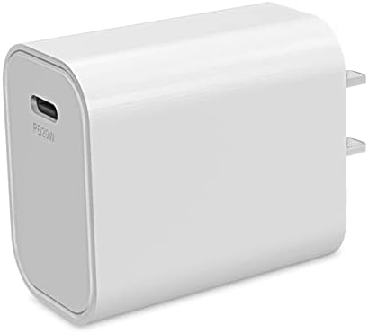 20W USB-C адаптер за напојување без кабел, полнач за wallидови од типот Ц за полнач за полнач за брзо полнење на Apple iphon