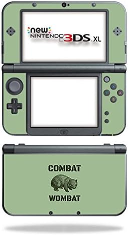 MOINYSKINS кожата компатибилна со Nintendo 3DS XL - Борба против Вомбат | Заштитна, издржлива и уникатна обвивка за винил декларална обвивка |