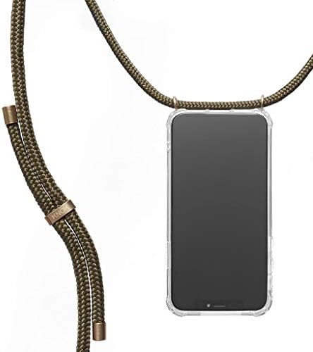 Nok Crossbody Телефон Случај Компатибилен Со Apple iPhone 13 Мини 5.4 - tpu случај Со Ремен Мобилен Држач За Вратот Телефон Случај Со