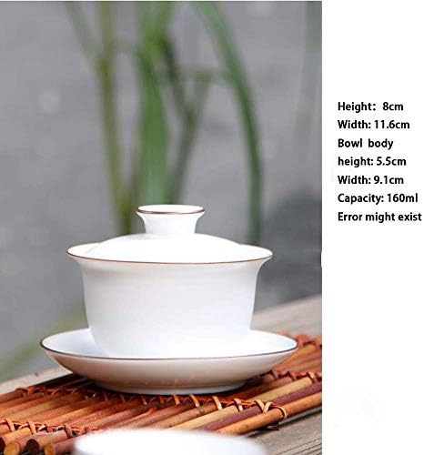 Пејнан 160мл керамика Гаиван Теакуп кинески порцелан Кунгфу чај сад керамички чај постави додатоци