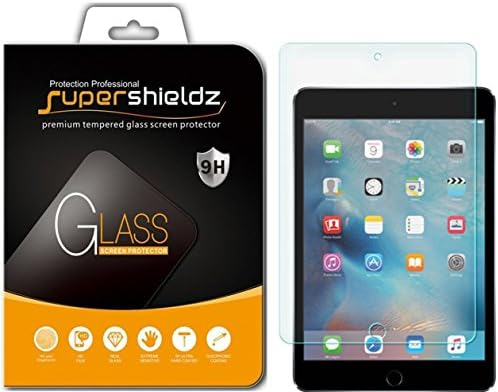 SuperShieldz дизајниран за Apple iPad Mini 3, iPad Mini 2, iPad Mini 1 Temered Glass Screen Prayer Anti Scratch, Bubble Free