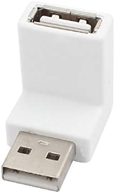 Нов Лон0167 Белата 90 Избрана СТЕПЕН АГОЛ USB сигурна ефикасност 2.0 Тип Машки До Женски Адаптер Конектор До Лактот