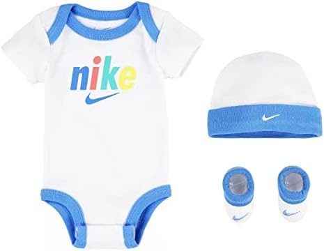 Nike Baby Boys Hat, Bodysuit и Bootie 3 Piece Set