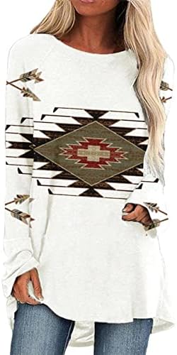 Женски џемпери, тркалезен врат плус големина бохо тениска кошула случајна мека вестидос случајни пара Мујер