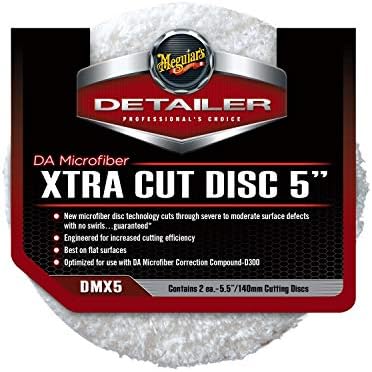 Meguiar's DMX6 DA Microfiber 6 Xtra исечен диск, 2 пакет