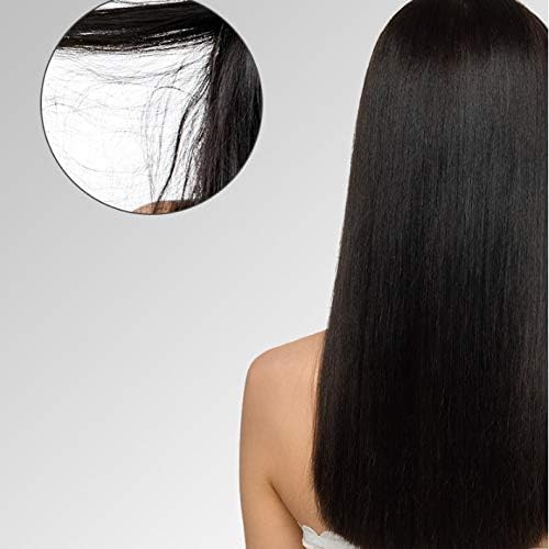 Lxxsh Anion Hair Streterener четка Електрична топла четка керамика ПТЦ брза грејач коса рамна железна анти-статичка коса топла четка