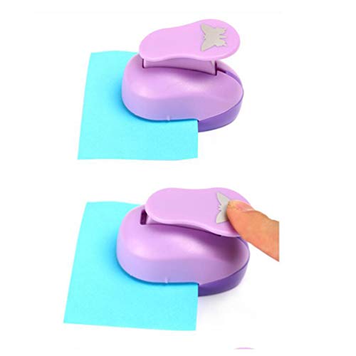 Nuobesty Color) Парки за хартија рачно изработена дупка за занаетчиски занаетчиски занаетчиски пакувачи за втиснување машинска алатка за DIY