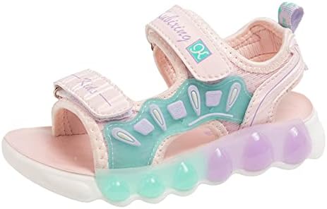 Детски чевли удобни платформа сандали на отворено плажа модни сандали на плажа принцези чевли бебе чевли за одење