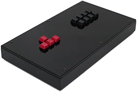 Контролер на Qiliang RAC-J800KK Механичка тастатура Аркада jојстик борба за игра со стапчиња за игра за PS4/PS3/PC Cherry MX Black Game Joystick