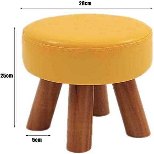 Столички за нозе ， ， Промена на клупата за чевли околу дрвени нозе столици удобни седишта што се наоѓаат тапациран столче за седење дома мултифункционално