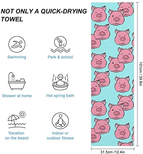 Симпатични прасиња се соочуваат со брзи суви крпи за миење садови високо апсорбирани крпи на лицето лице за рачни крпи за бања бања