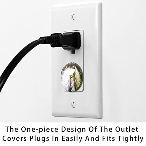 Outlet Plug Covers 24 пакувања, заштитник на приклучокот за двојки од паун, пакет со пакет, пакет со пластични приклучоци за електрична
