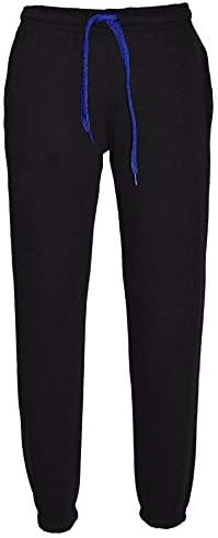 A2Z 4 Детска контрастна обична тренерка црна и сина качулка со џогери џемпери панталони спортски активни облеки поставени за момчиња за девојчиња