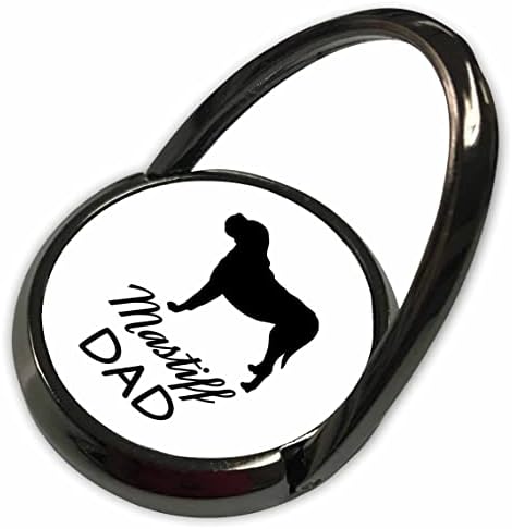 3Drose Janna Salak Designs Dogs - мастиф куче тато - телефонски прстени