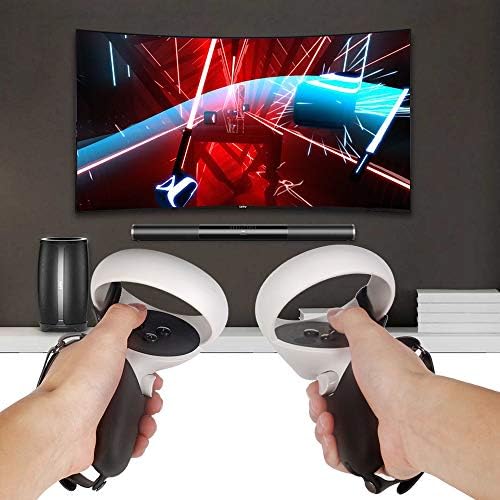 Gnliao Design Silicone Grip Cover For Oculus Quest 2 контролор на рацете зафаќа додатоци против фрлање VR заштитни ленти