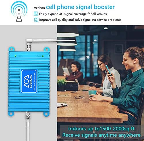 Засилувач на сигнал за сигнал за мобилен телефон Verizon 4G LTE Subroad Cell Booster Verizon Мобилен телефон Сигнал засилувач/мобилен телефон