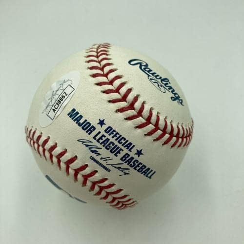 Марк Бурле Потпиша Официјален Бејзбол НА Големата Лига ЏСА Коа-Автограмирани Бејзбол Топки