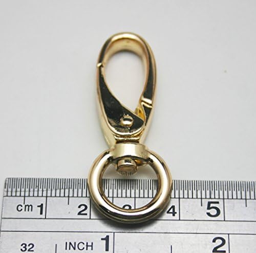 Општо златно 0,48 Внатрешен дијаметар овален прстен од јастог од јастог на јастог за вртење на лента за каиш од 6