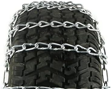 Продавницата РОП | 2 Пар за ланец на гуми за занаетчии 16x6.5x8, 16x6.5x6 предни 22x11x8 Задни гуми