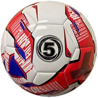 Biggz Premium Freedom Soccer Ball Големина 5 големо со големо со пумпа