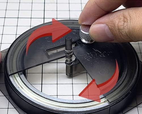 АЛСАИ Кружен секач модел Хоби занаетчиски алатки за сечење на посветено прилагодување на кругот