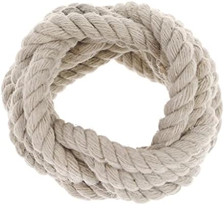 Орела 12 парчиња Денот на в Valentубените, природен јута, салфетка прстен јаже ткаени држачи за постелнина за салфетка за декорацијата на Денот