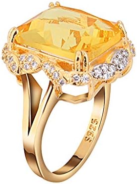 Прстени за ангажман на жени персонализиран метал целосен дијамантски прстен микроинлаиден цирконски венчален прстен за жени накит подарок бохо