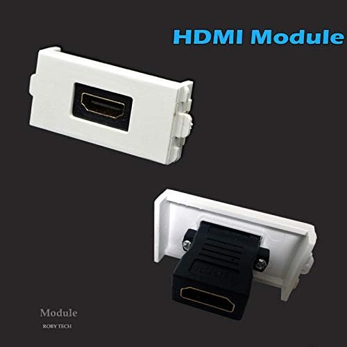 RJ11 + HDMI Конектори Информации Ѕид Плоча Покритие Со Модули Ѕид Монтирање Faceplate Приклучок За Каблирање Систем