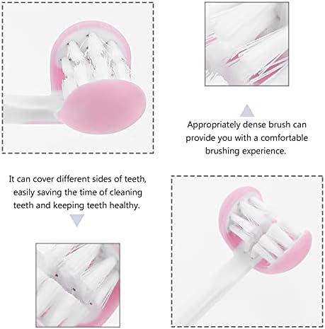 DoITOOL 1PC 3D деца четка за заби У- Облик Студентски четки за заби орално чистење четка за четки за кујнски материјали