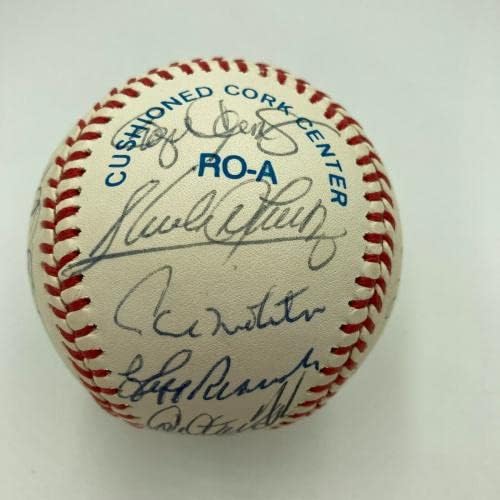 1991 Тимот на сите starвезди потпиша бејзбол Кен Грифи rуниор Кирби Пакет ЈСА Коа - Автограм Бејзбол