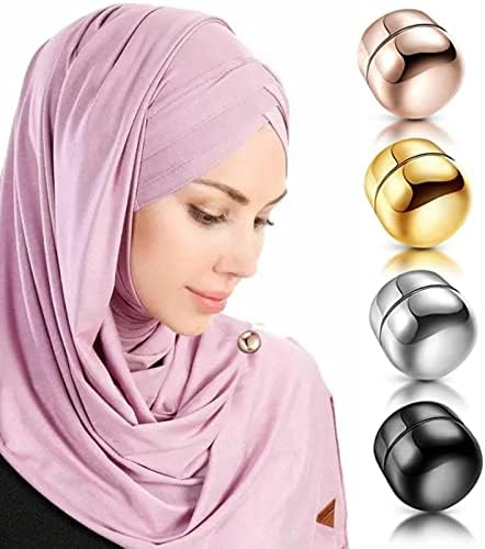 Магни со хиџаб хиџаб магнетни иглички комерцијални иглички за хиџаб за шамија на облека